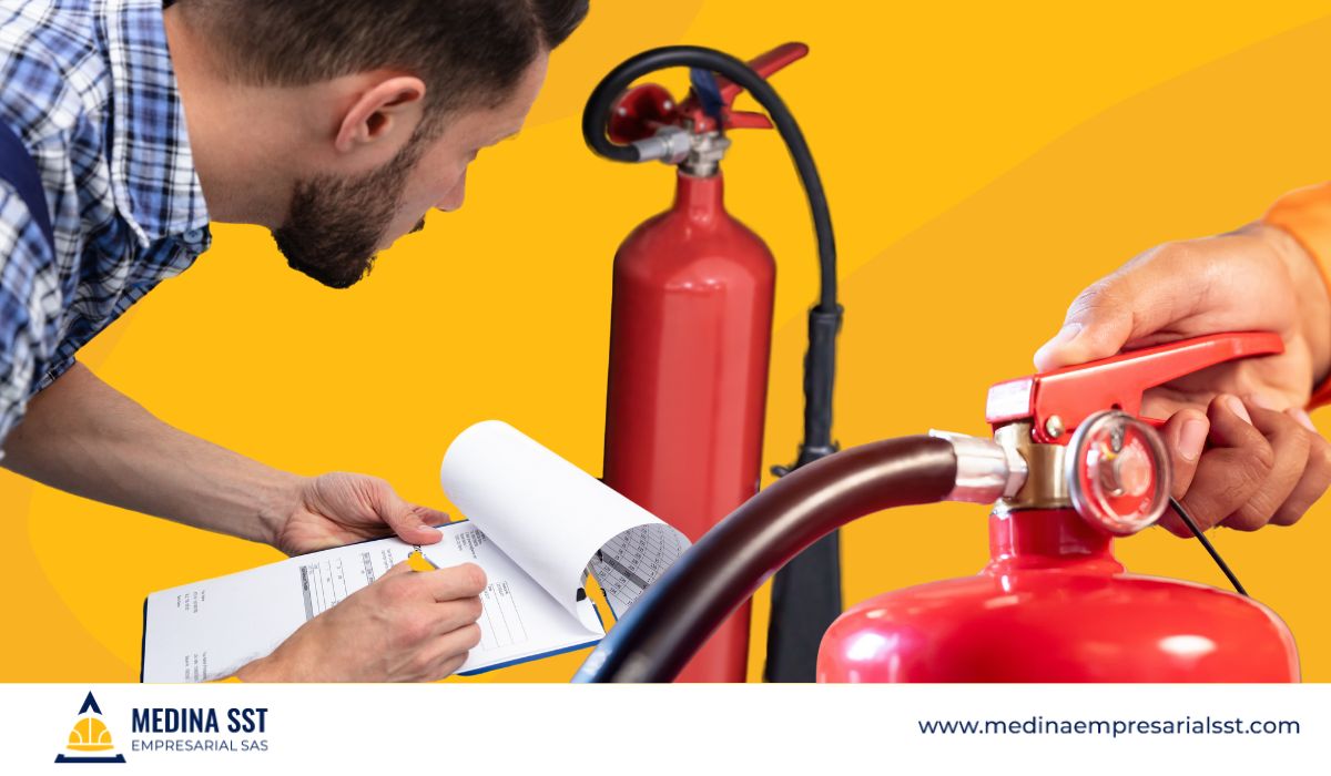 Inspección de extintores